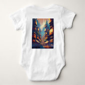 建物 ベビーボディスーツ (裏面)