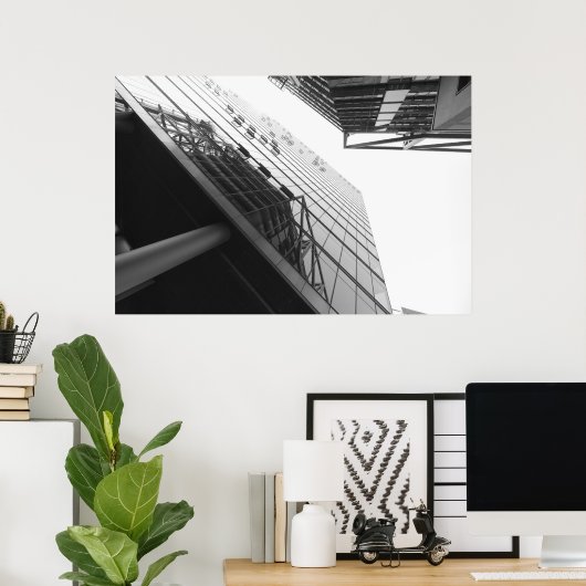 建物 ポスター (ホームオフィス)