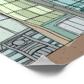 建物 ポスター (角)