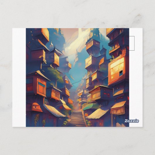 建物 ポストカード (裏面)