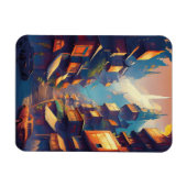 建物 マグネット (横)