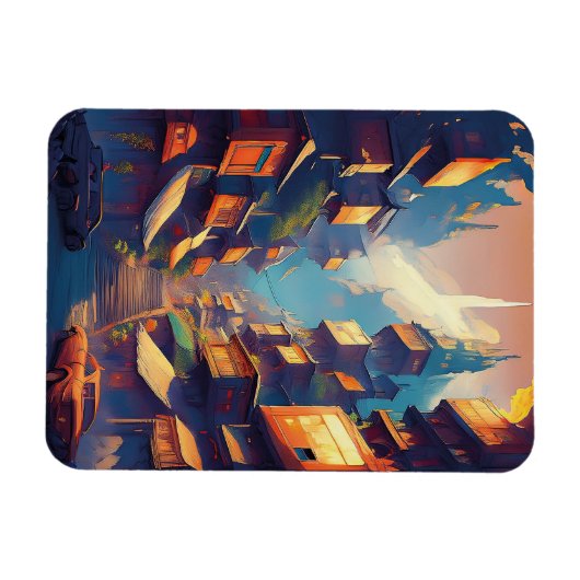 建物 マグネット (横)