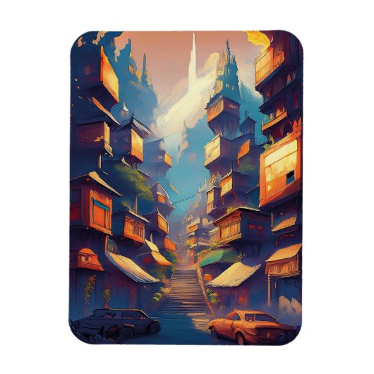 建物 マグネット (縦)