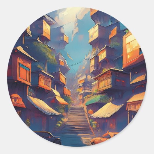 建物 ラウンドシール (正面)