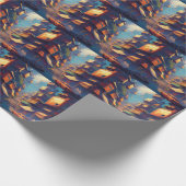 建物 ラッピングペーパー (角)