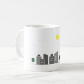 建物 建築 都市 コーヒーマグカップ (正面左)