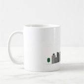 建物 建築 都市 コーヒーマグカップ (左)