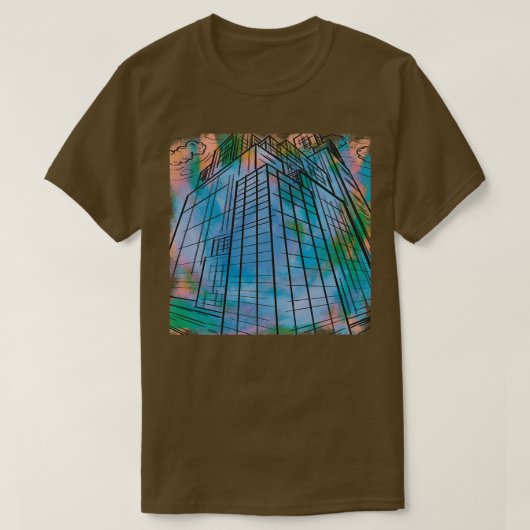 建物 Tシャツ (デザイン正面)