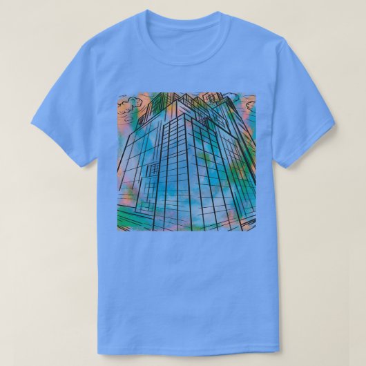 建物 Tシャツ (デザイン正面)