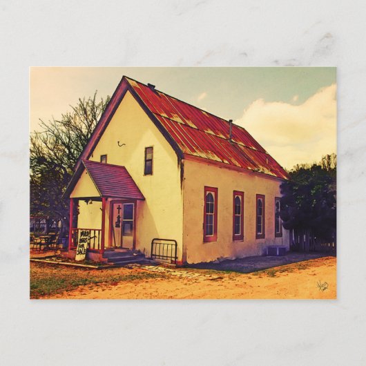 建物(Willow City, TX) ポストカード (正面)