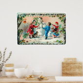 建物a雪だるまc.1890 ポスター (キッチン)