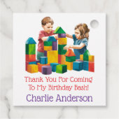 建物Bashでの誕生日ブロック フェイバータグ (裏面)