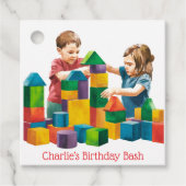 建物Bashでの誕生日ブロック フェイバータグ (正面)