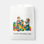 建物Bashでの誕生日ブロック フェイバーバッグ (正面)