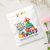 建物Bashでの誕生日ブロック フェイバーバッグ (封をした状態)