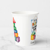 建物Bashでの誕生日ブロック 紙コップ (右)