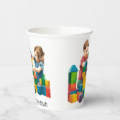 建物Bashでの誕生日ブロック 紙コップ (左)