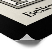 建物HOPEのブロック縁ど ポスター (角)