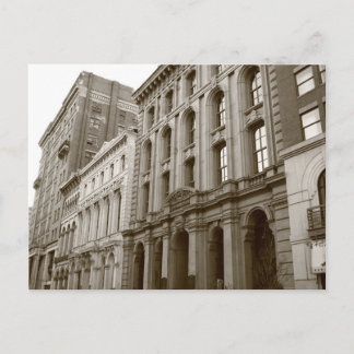 建物Sepia Tonesポストカード ポストカード