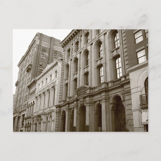 建物Sepia Tonesポストカード ポストカード (正面)