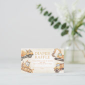 建築おむつラッフル エンクロージャーカード (スタンド正面)