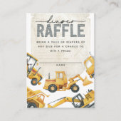 建築おむつ及びワイプラッフルカードインサート エンクロージャーカード (正面)