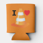 建築おもしろいサイトフォアマンオレンジセーフティコーン 缶クーラー (裏面)