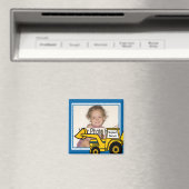 建築おもしろいバックホフォト マグネット (インサイチュ (食洗機))