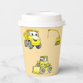 建築おもしろい車 紙コップ (裏面)