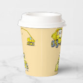 建築おもしろい車 紙コップ (右)