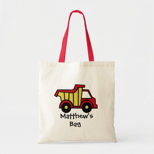 建築おもしろい/ダンプトラック トートバッグ (正面)