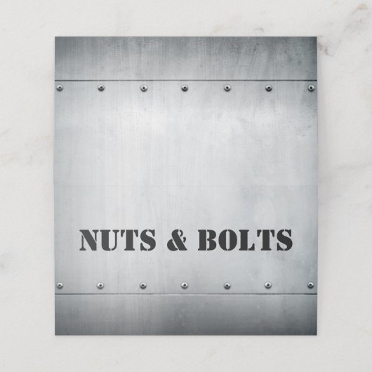 建築およびツールパーティー食品ラベル プレイスカード (外部開封)