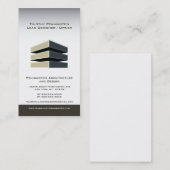 建築および建物のデザインの名刺 名刺 (正面/裏面)