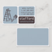 建築および絵画の名刺 名刺 (正面/裏面)