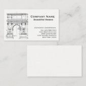 建築およびconstrucction 名刺 (正面/裏面)