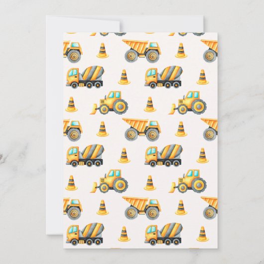 建築すべて捨てる2回目の誕生日 招待状 (裏面)