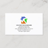 建築で手持ち式メダルのホームリノベーション 名刺 (裏面)