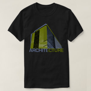 建築のグラフィック Tシャツ