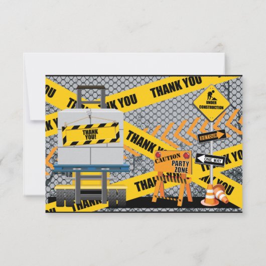 建築のサンキューカード サンキューカード (裏面)