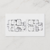 建築のスタジオ 名刺 (裏面)