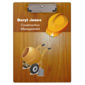 建築のテーマのクリップボード クリップボード (正面)