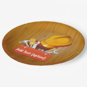 建築のヘルメットおよび道具箱の紙皿 ペーパープレート (アングル)