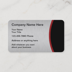 建築のモダンなデザイン 名刺