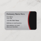 建築のモダンなデザイン 名刺 (正面)