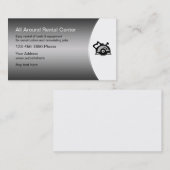 建築のレンタル名刺 名刺 (正面/裏面)