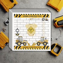 建築の下で赤ちゃん服ベビーシャワー スタンダードカクテルナプキン