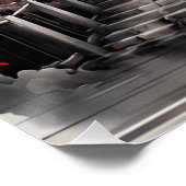 建築の伝統的イラストレーション日本の ポスター (コーナー)