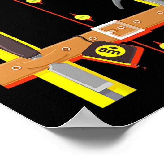 建築の労働者の衣装のための男の子の子供のハロウィー ポスター (角)