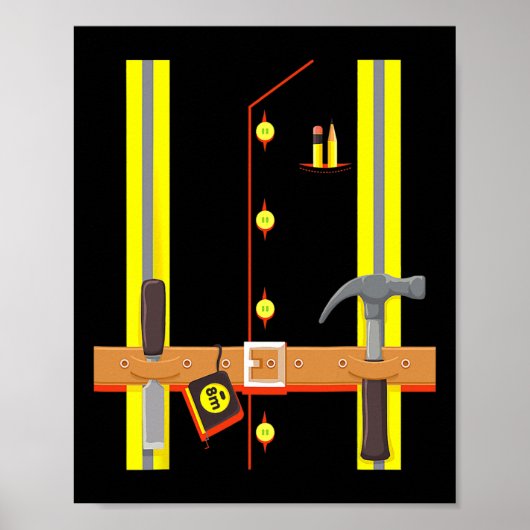 建築の労働者の衣装のための男の子の子供のハロウィー ポスター (正面)