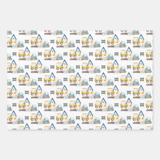 建築の勾配パターン ラッピングペーパーシート (正面)